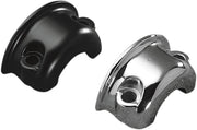 Drag Specialties Brake/Clutch Control Clamp Half Black Polished Aluminium - 07-0524B-BC139