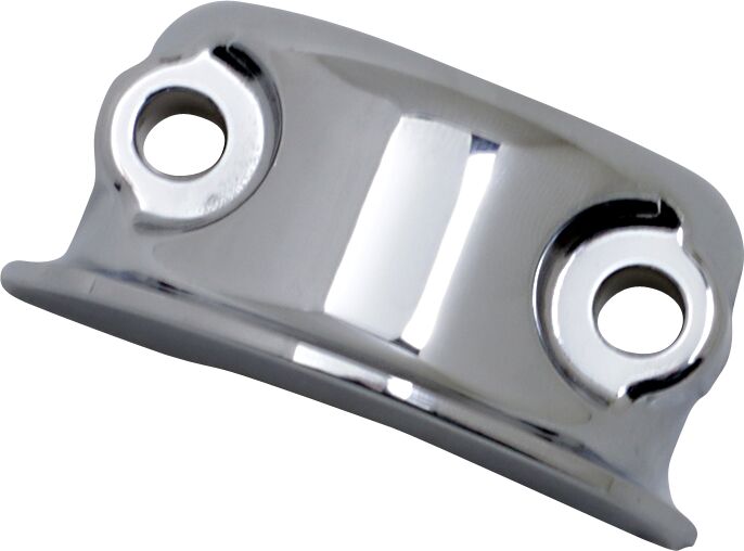 Drag Specialties Brake/Clutch Control Clamp Half Chrome Silver Aluminium - 07-0524C-BC139