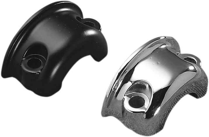 Drag Specialties Brake/Clutch Control Clamp Half Chrome Silver Aluminium - 07-0524C-BC139