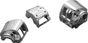 Drag Specialties Handlebar Switch Housing Kit Chrome Silver Left Lower Aluminium