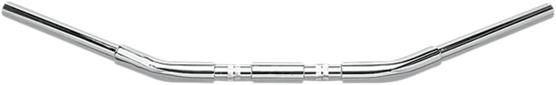 Drag Specialties 1-1/4" Buffalo Springer Handlebar Chrome Silver Steel - 300335