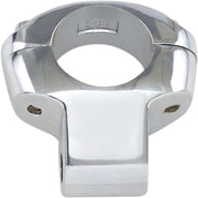 Drag Specialties Miller's Mirror Clamp Chrome Silver Two-Piece Left Right