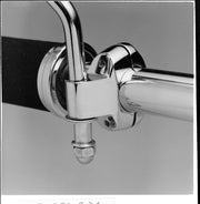 Drag Specialties Miller's Mirror Clamp Chrome Silver Two-Piece Left Right - 302020-BC105