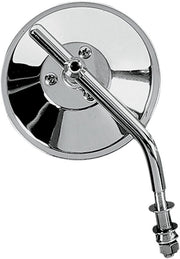 Drag Specialties Custom Mirror Chrome Silver Left Right Side View