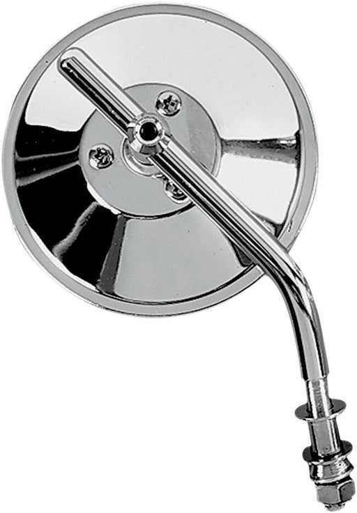 Drag Specialties Custom Mirror Chrome Silver Left Right Side View