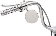 Drag Specialties Custom Mirror Chrome Silver Left Right Side View - KA-1-BC4