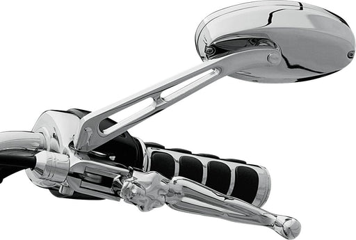 Kuryakyn Ellipse™ Mirrors Chrome Left Right Side View Pair