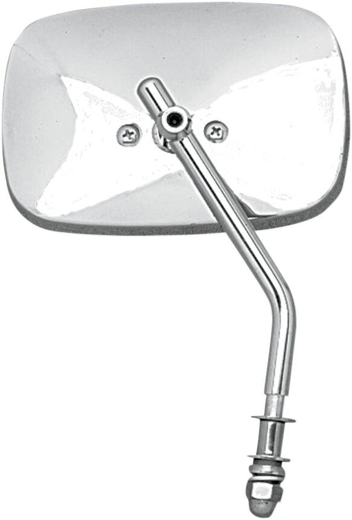 Drag Specialties Die Cast Mirror Chrome Silver Left Right Side View Aluminium