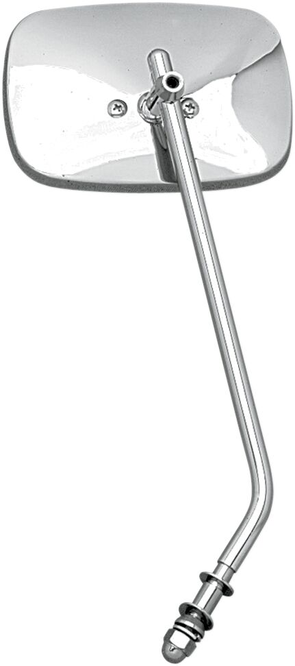 Drag Specialties Die Cast Mirror Chrome Silver Left Right Side View Aluminium