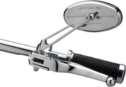 Drag Specialties Stealth I Mirror Chrome Silver Left Right Side View Steel - 302150-BC3N-BX2