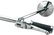 Drag Specialties Round Series Mirror Chrome Silver Left Right Side View Steel