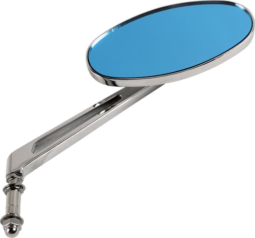Drag Specialties Stealth II Mirror Chrome Silver Left Right Side View Steel
