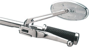 Drag Specialties Stealth II Mirror Chrome Silver Left Right Side View Steel - 302167-BC3N-BX2