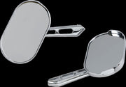 Kuryakyn Magnum Mirror Chrome Left Right Side View Pair