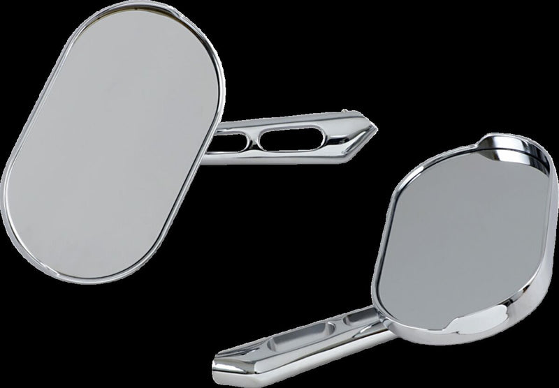 Kuryakyn Magnum Mirror Chrome Left Right Side View Pair