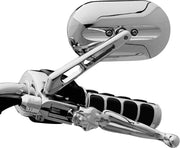 Kuryakyn Magnum Mirror Chrome Left Right Side View Pair