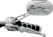 Kuryakyn Magnum Mirror Chrome Left Right Side View Pair