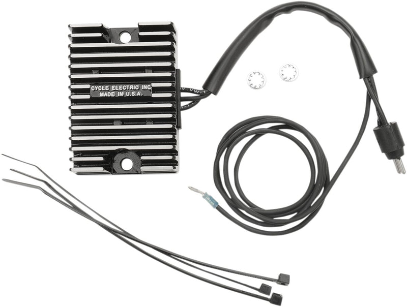 Cycle Electric Inc. Rectifying Regulator Rectifier Regulator Black