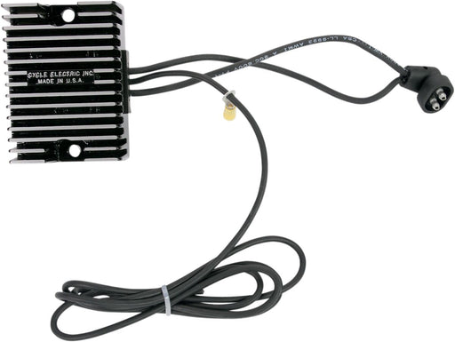 Cycle Electric Inc. Low Voltage Rectifying Regulator for 1987, 1989-2000 Harley-Davidson Rectifier and Regulator Black