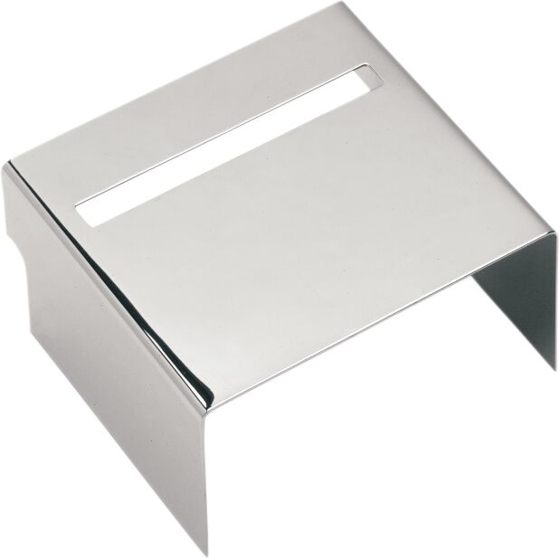 Drag Specialties Chrome Battery Cover for 1971-1978 Harley-Davidson Super Glide and 1970-1978 Harley-Davidson Sportster XL Motorcycles - 25-0011-BX-LB2