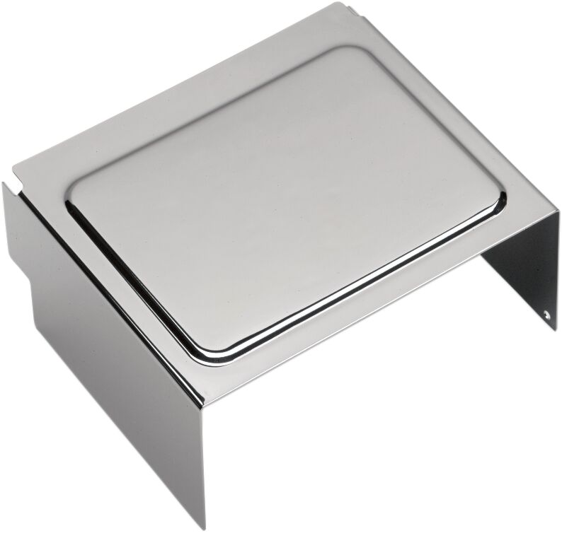 Drag Specialties Chrome Battery Cover for 1997-2005 Harley-Davidson Dyna Motorcycles - 25-0029-BX44