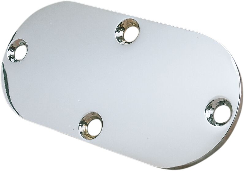 Drag Specialties Primary Chain Inspection Cover Chrome Steel