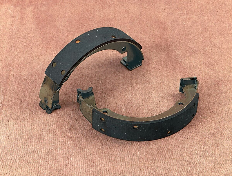 Drag Specialties Brake Shoes Smooth Rear Organic Base Set - 06-0113SCPBXLB1