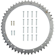 Drag Specialties Zinc Rear Wheel Sprocket w/51 Teeth for 1971-1972 Harley-Davidson FXR and 1967-1972 Harley-Davidson Touring Motorcycles