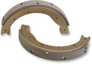 Drag Specialties Brake Shoes Smooth Front Rear Organic Base Set - 06-0114SCP-BX52