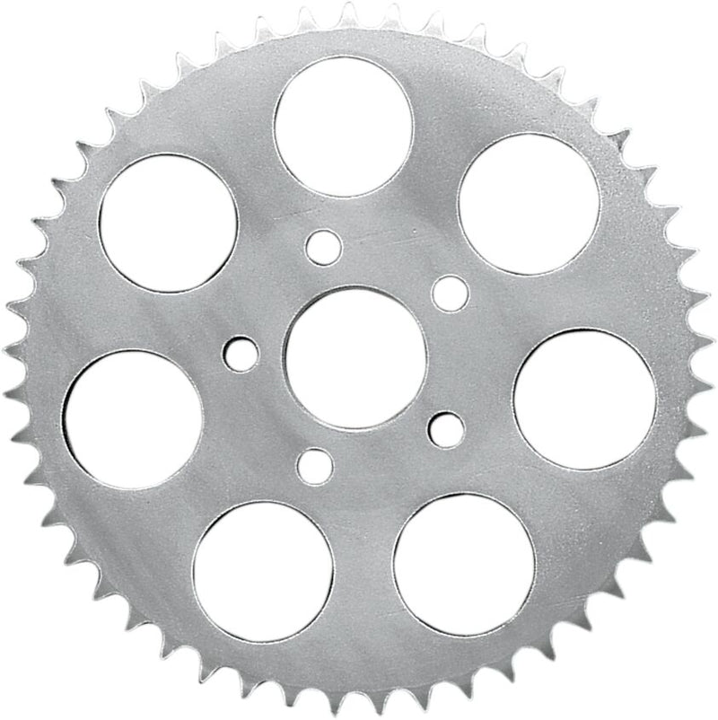 Drag Specialties Zinc Rear 49 Tooth Wheel Sprocket for Various Various Harley-Davidson Motorcycles (See Fitment List) - 17512ZP