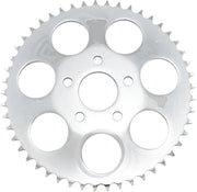 Drag Specialties Rear Wheel Sprocket Chrome Dished Drive Carbon Steel - 17512P