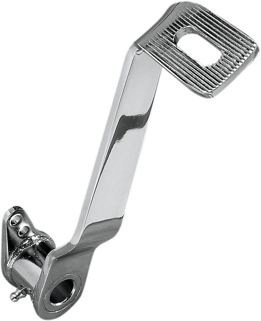 Drag Specialties Vintage Rear Brake Pedal Chrome Silver
