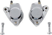 Drag Specialties Front and Rear Brake Caliper Kits Chrome - 148120-BX-LB2