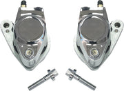 Drag Specialties Front and Rear Brake Caliper Kits Chrome - 148120-BX-LB2