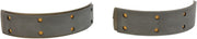 Drag Specialties Brake Shoes Smooth Rear Organic Base Set - 060112SCPFXBX