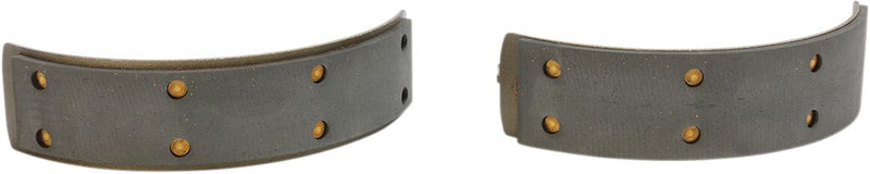 Drag Specialties Brake Shoes Smooth Rear Organic Base Set - 060112SCPFXBX