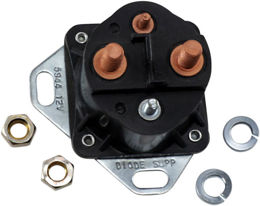 Drag Specialties Starter Relay Switch Black