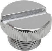 Drag Specialties Replacement Filler Cap for Transmission End Cover Chrome