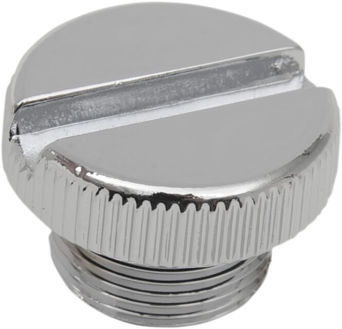 Drag Specialties Replacement Filler Cap for Transmission End Cover Chrome
