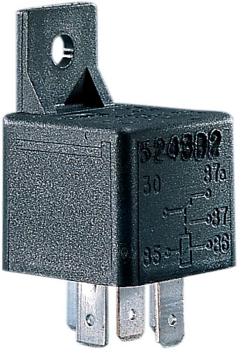 Drag Specialties Starter Relay Switch Black