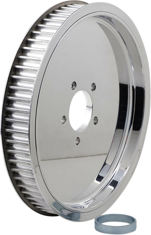 Belt Drives Ltd. 1-1/2" Rear Belt Pulley Polished Solid Billet Aluminium