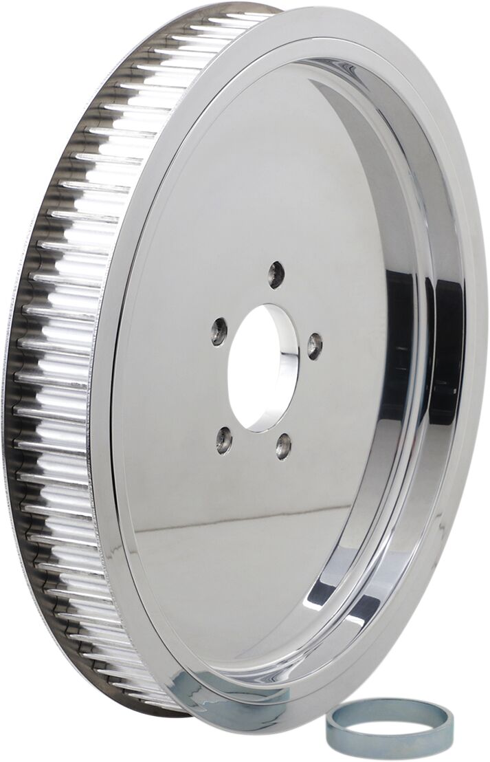 Belt Drives Ltd. 1-1/2" Rear Belt Pulley Polished Solid Billet Aluminium