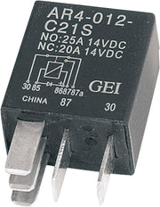 Drag Specialties Micro Relay with Diode Black
