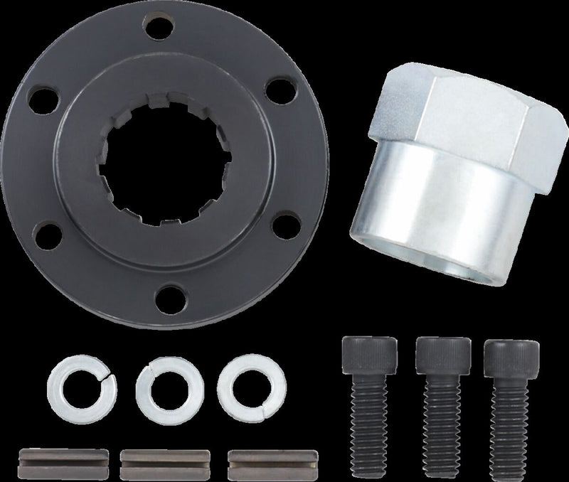 Belt Drives Ltd. Spacer Insert Chrome Pulley