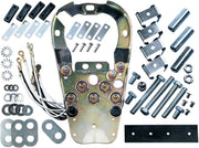 Drag Specialties Dash Base with Wire Harness Kit Base Plate Cat Eye