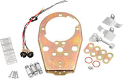 Drag Specialties Base Plate for Cat Eye Dash Cover Zinc Steel Kit