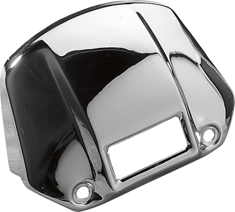 Drag Specialties Headlight Visor Cover with Cut-Away for Various Various Harley-Davidson Motorcycles (See Fitment List) - 13302