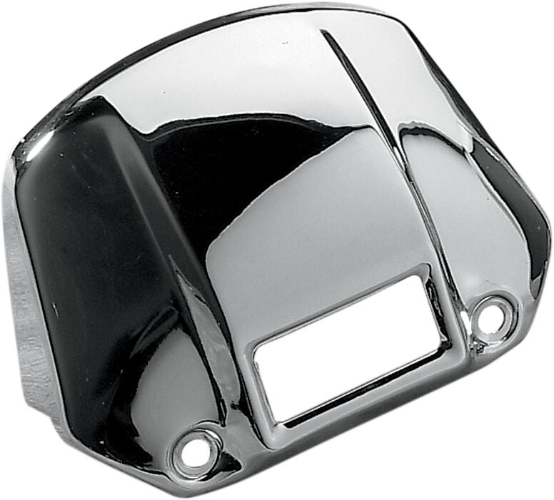 Drag Specialties Headlight Visor Cover with Cut-Away for Various Various Harley-Davidson Motorcycles (See Fitment List)