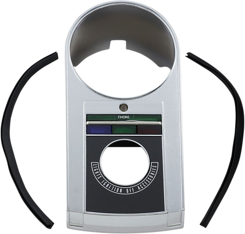 Drag Specialties Dash/Speedometer Housing Chrome - 71223