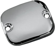Drag Specialties Front Brake Master Cylinder Cover Chrome Silver Smooth Aluminium Kit